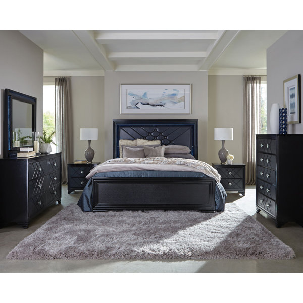 Latitude Run® Ciabhan Standard 5 Piece Bedroom Set Wayfair